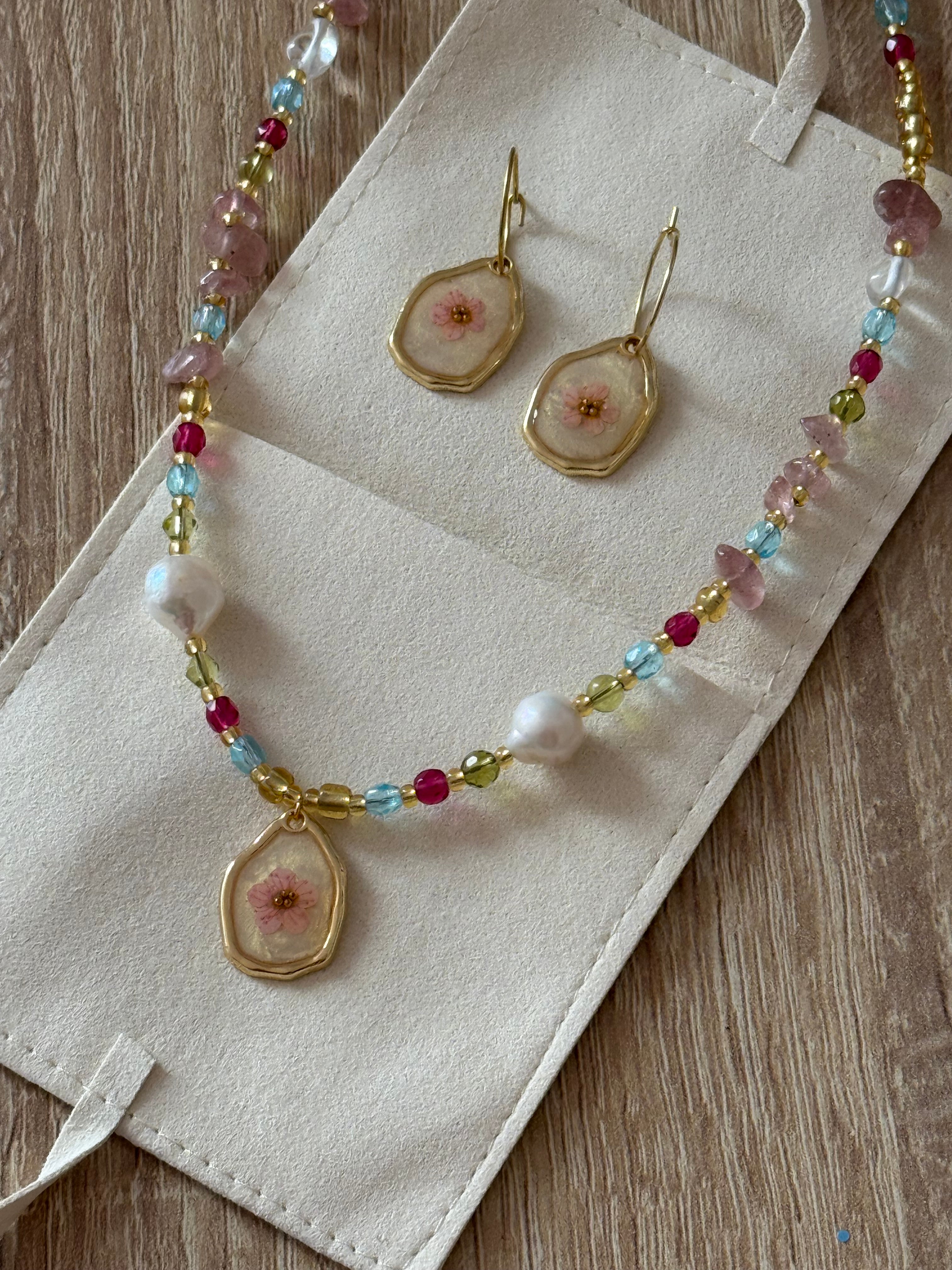 Collar narciso x shibumi